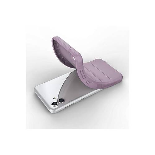 Galaxy A04E K�l�f Optimum Silikon - Mor