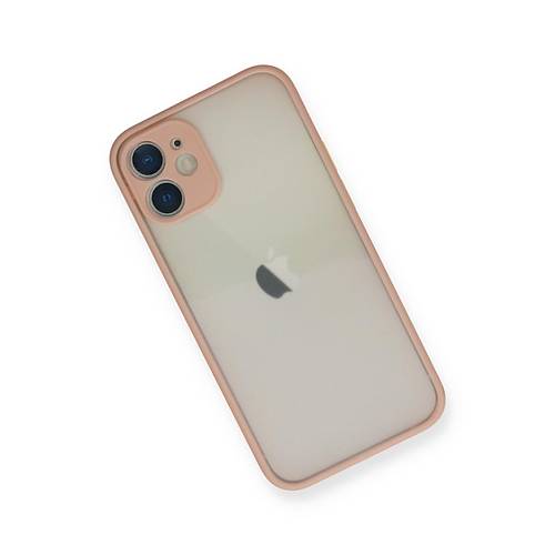 iPhone 11 Pro Max K�l�f Montreal Silikon Kapak - Pembe