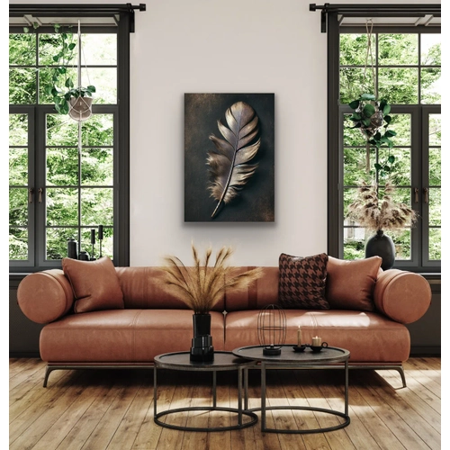 Bronz T�y Kanvas Tablo 70x100cm