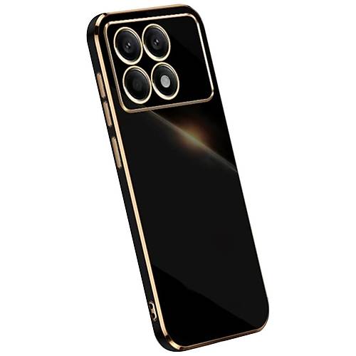 Poco X6 Pro K�l�f Volet Silikon - Siyah