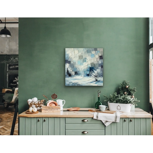 K�� Mevsimi Kanvas Tablo 60x60cm