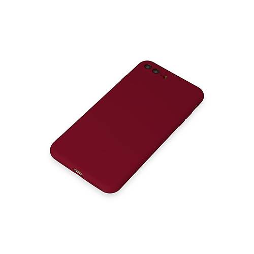 iPhone 7 Plus K�l�f First Silikon - Bordo