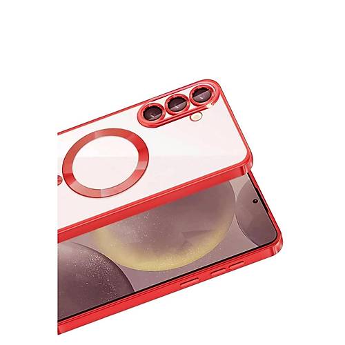 Galaxy A37 5G Kross Magneticsafe Kapak - K�rm�z�