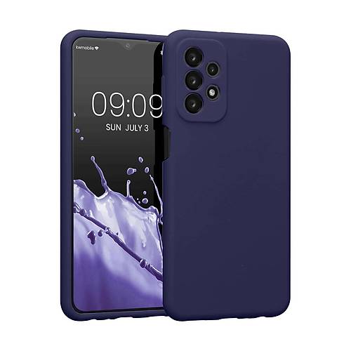 Galaxy A23 4G K�l�f First Silikon - Lacivert