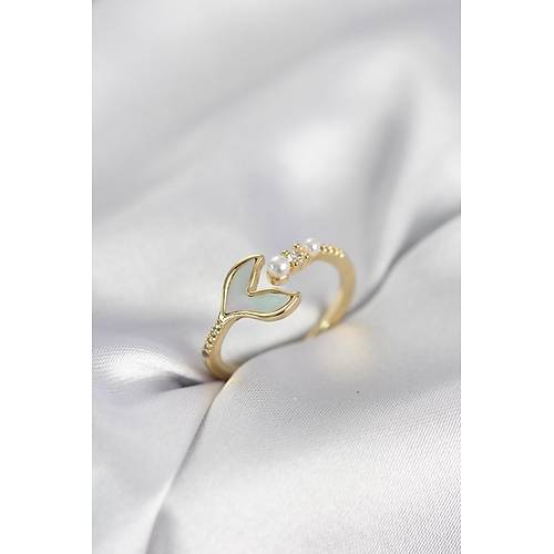 Gold Renk Bal�k Kuyru�u Model Kad�n Y�z�k