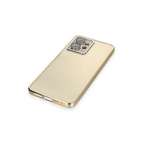 Redmi Note 12 4G K�l�f Razer Lensli Silikon - Gold