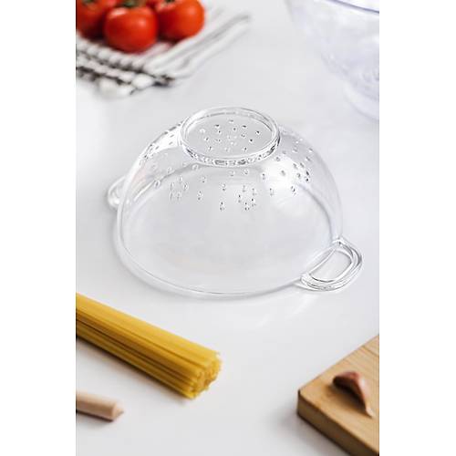 Akrilik �effaf Mini Pirin� S�zge�i & Bakliyat S�zge�i (3 Su Barda�� �l��l�)