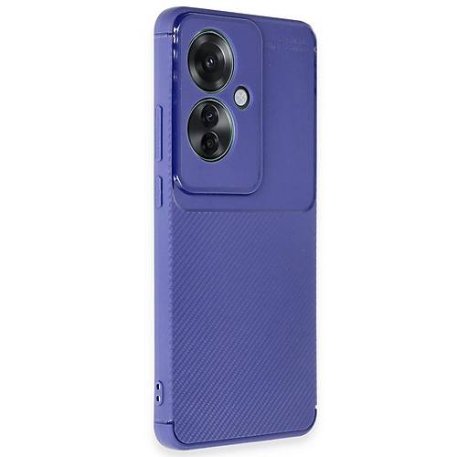 Reno 11F K�l�f Auto Focus Karbon Kapak - Lacivert