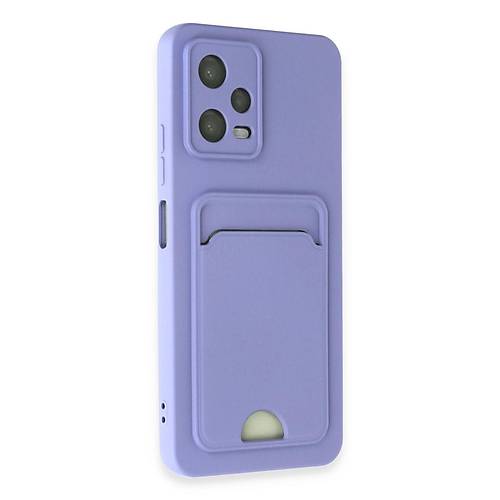 Redmi Note 12 4G K�l�f Kelvin Kartvizitli Silikon - Lila