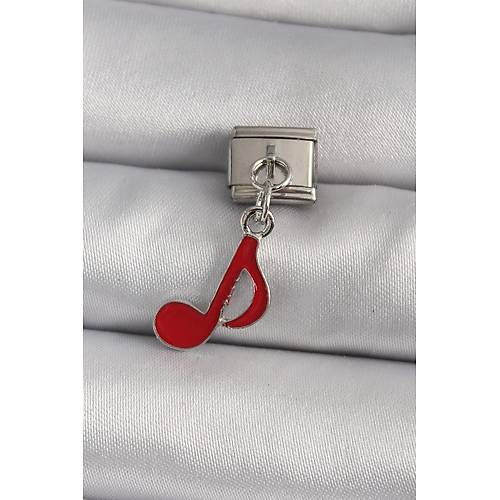 316L �elik G�m�� Renk K�rm�z� Nota Model Nomination Charm