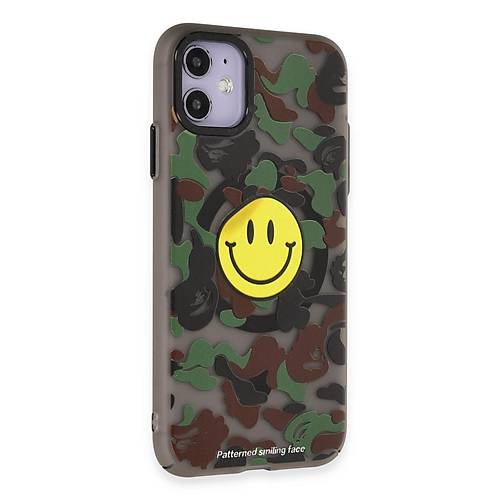 iPhone 11 K�l�f Apollo Magneticsafe Desenli Kapak - Apollo Siyah - 4