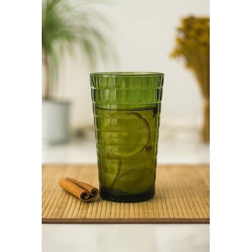 Allegra Koyu Ye�il Bardak - 750 ml Tekli Akrilik Malzeme - Cam De�ildir K�r�lmaya Dayan�kl�