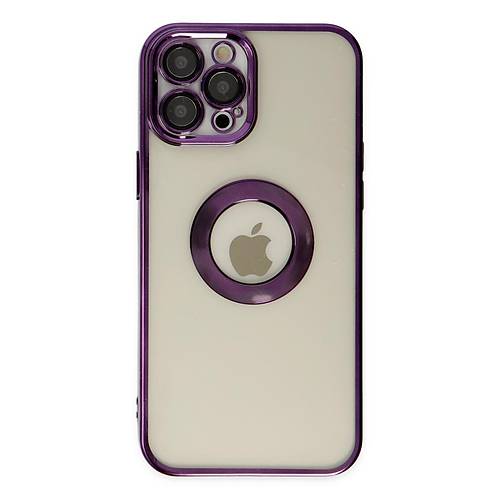 iPhone 12 Pro K�l�f Slot Silikon - Mor