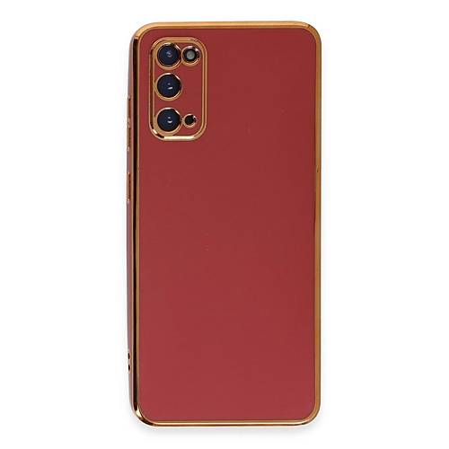 Galaxy S20 K�l�f Volet Silikon - K�rm�z�