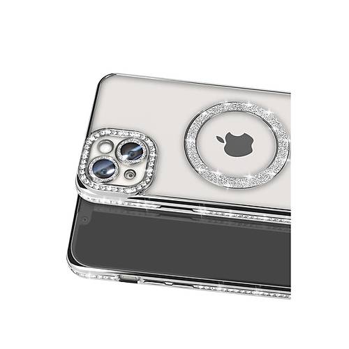 iPhone 15 K�l�f Joke Simli Magneticsafe K�l�f - G�m��