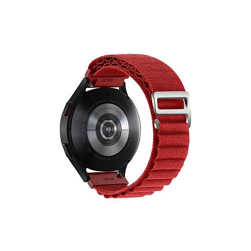 Watch 20mm KR410 Kuma� Kordon - K�rm�z�