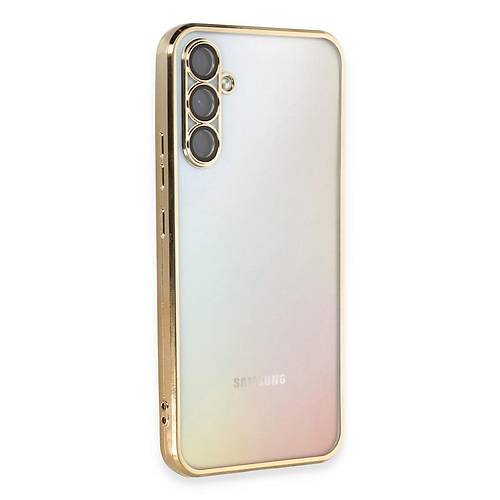 Galaxy A54 5G K�l�f Razer Lensli Silikon - Gold