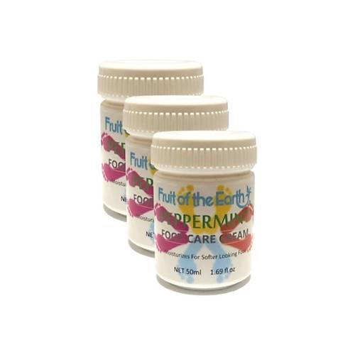 Fruit Of The Earth Ayak Bak�m Kremi Nane Ferahl��� ve Kokusu 3 Adet 50 ml