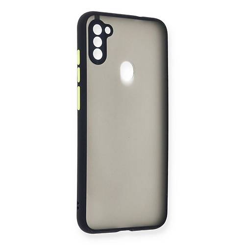 Galaxy A11 K�l�f Montreal Silikon Kapak - Lacivert