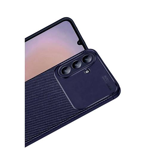 Galaxy A57 5G Auto Focus Karbon Kapak - Lacivert