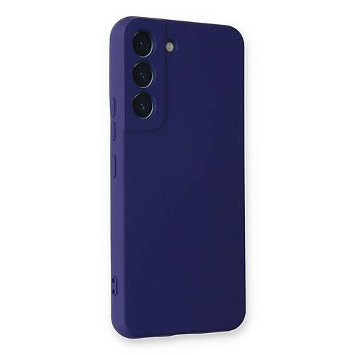 Galaxy S23 K�l�f Nano i�i Kadife Silikon - Mor