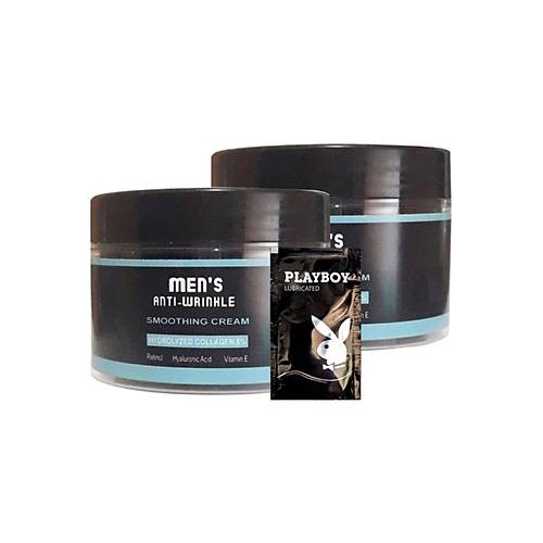 Men's 2tane 100 ml Snmp20300 Antiwrinkle Erkek Y�z Cilt Kremi Smoothing Cream + Yan�nda Jel