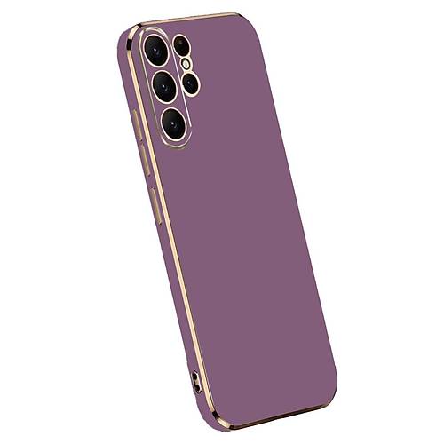 Galaxy S24 Ultra K�l�f Volet Silikon - Mor