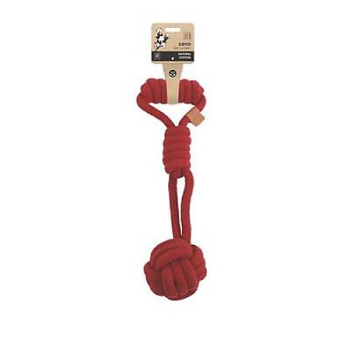 Coto Red Tug Ball �rg� K�pek Oyunca�� 36 Cm