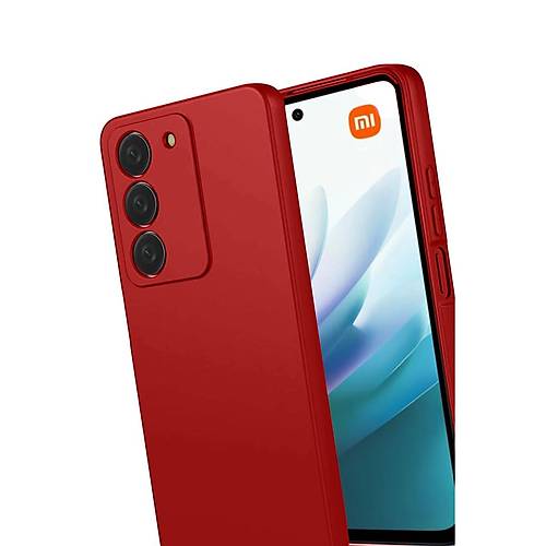 Redmi 15 4G First Silikon - K�rm�z�