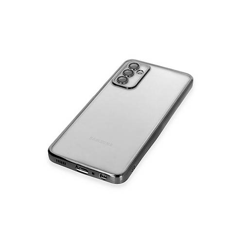 Galaxy M23 K�l�f Razer Lensli Silikon - Siyah