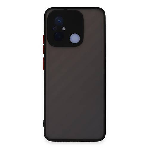 Redmi 12C K�l�f Montreal Silikon Kapak - Siyah