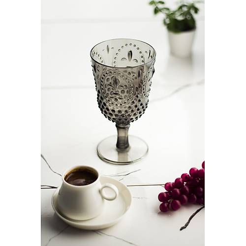 Akrilik F�me Tekli Kadeh & Su Me�rubat Kahve Yan� Barda�� 450 ml ( Cam De�ildir )