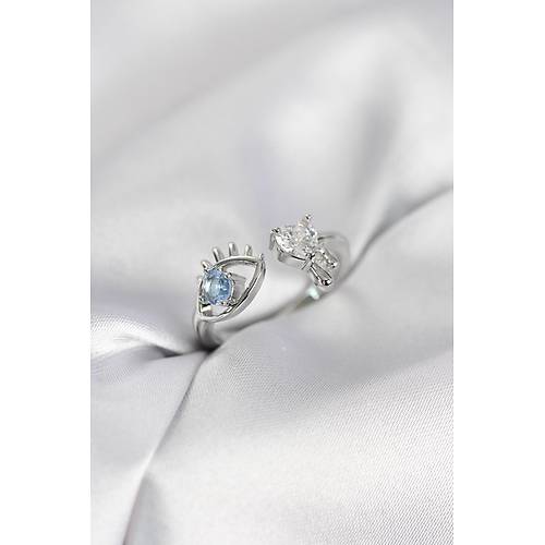 G�zya�� Model G�m�� Renk Zirkon Ta�l� Kad�n Y�z�k