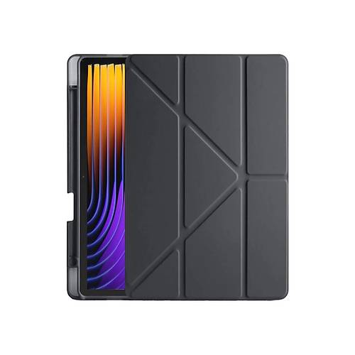 Pad 7 Pro K�l�f Kalemlikli Mars Tablet K�l�f� - Siyah