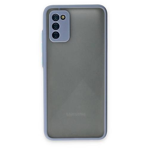Galaxy A02S K�l�f Montreal Silikon Kapak - Gri