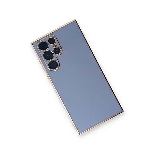 Galaxy S22 Ultra K�l�f Volet Silikon - Mavi