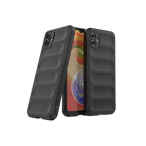 Galaxy A05 K�l�f Optimum Silikon - Siyah