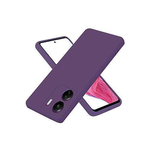 Redmi 13C K�l�f First Silikon - Mor
