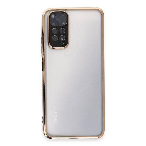 Redmi Note 11 K�l�f Razer Lensli Silikon - Gold