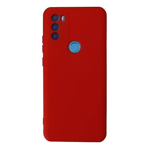 GM 21 Plus K�l�f Nano i�i Kadife Silikon - K�rm�z�