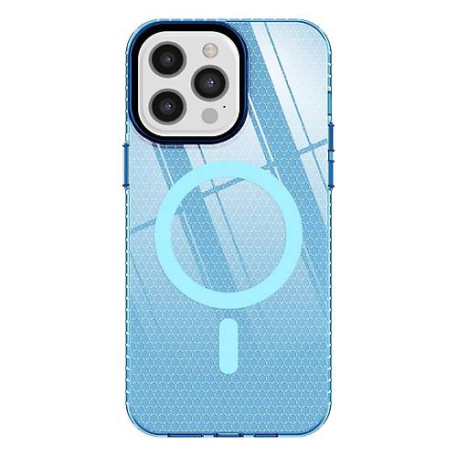 iPhone 12 Pro Max K�l�f Beta Magneticsafe Silikon - Mavi