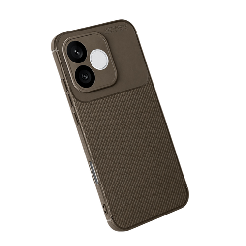 600 Lite Auto Focus Karbon Kapak - Kahverengi