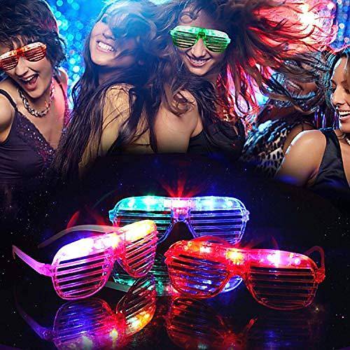 Led I��kl� Pilli Panjur �ekilli Rengarenk Yan�p S�nen L�ks Parti G�zl��� Kar���k 12 Adet