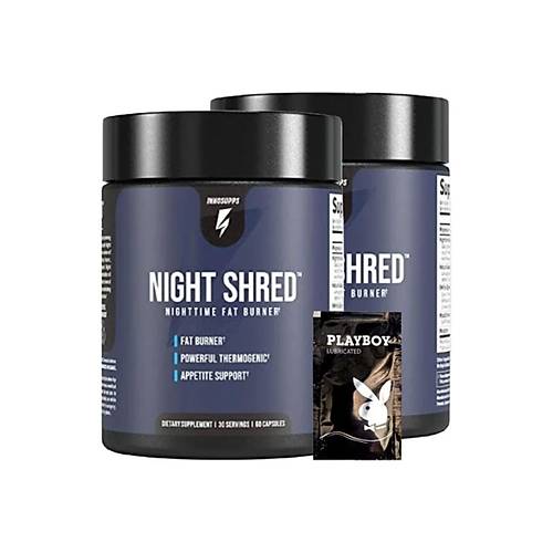 Innosupps 2li Night Shred Nighttime Fat Burner 60 Caps + 1 Hediyeli Jel