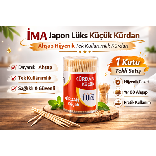 �ma Japon L�ks K���k K�rdan Ah�ap Hijyenik Tek Kullan�ml�k K�rdan 1 Adet