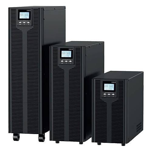 TESCOM TEOS+ 310 10KVA 3F/3F (20X7AH) RS-232 PF;0,9 5/10DK LCD ONLINE UPS (TRIFAZE)