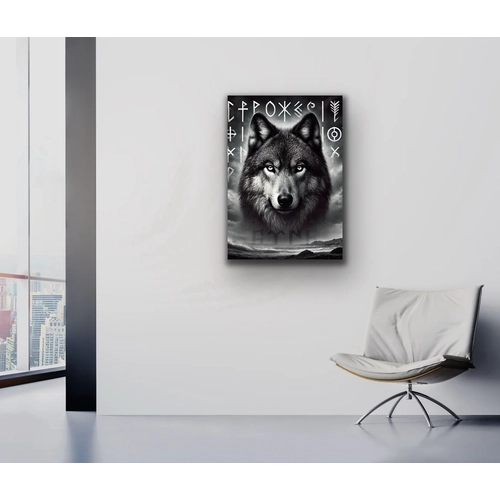 Asil Kurt Kanvas Tablo 70x100cm