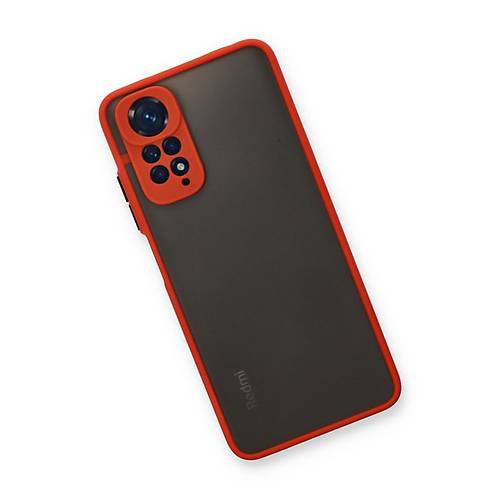 Redmi Note 11 Pro K�l�f Montreal Silikon Kapak - K�rm�z�