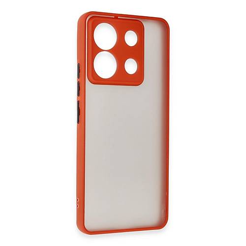 Redmi Note 13 5G K�l�f Montreal Silikon Kapak - K�rm�z�