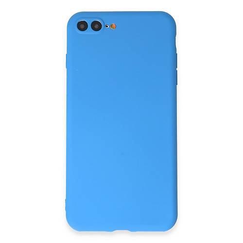iPhone 7 Plus K�l�f First Silikon - Mavi